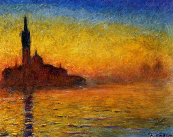 Claude Monet Twilight, Venice