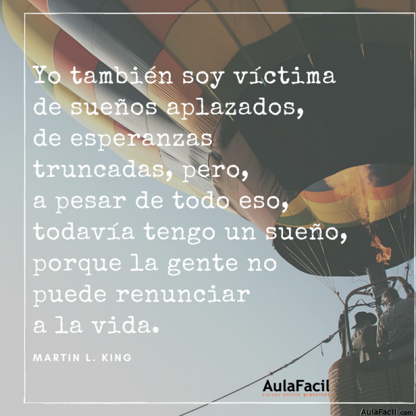 PensamientoPositivo MartinLutherKing AulaFacil