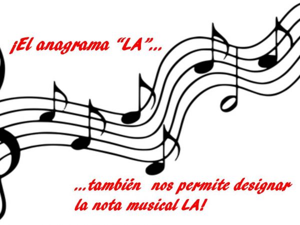 NOTA MUSICAL LA