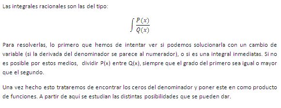 Integrales