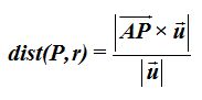distancia del punto 