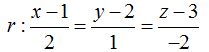 ecuación de la perpendicular 