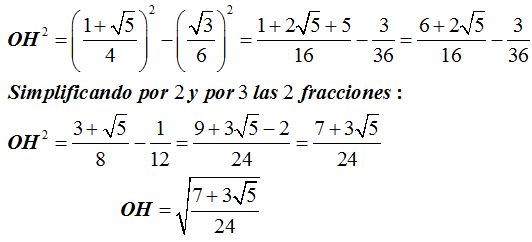 Volúmen del Icosaedro