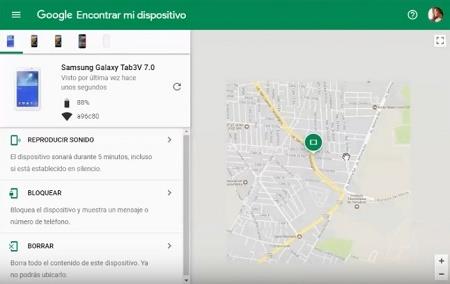 GOogle encontrar mi dispositivo