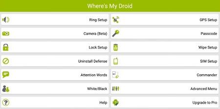 where is my droid