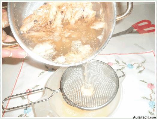 cocina con arroz