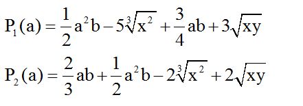 Lenguaje Algebraico