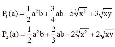 Lenguaje Algebraico