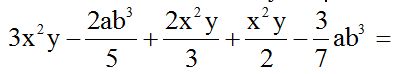 Lenguaje Algebraico