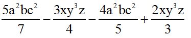 Lenguaje Algebraico