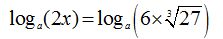 Ecuaciones con Logaritmos
