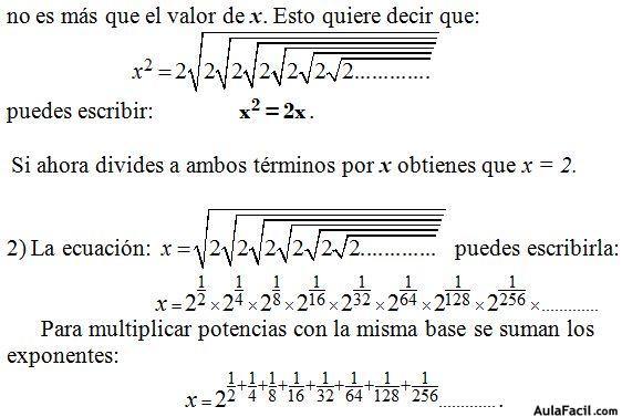 ECUACIONES EXPONENCIALES