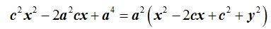 matemáticas conicas