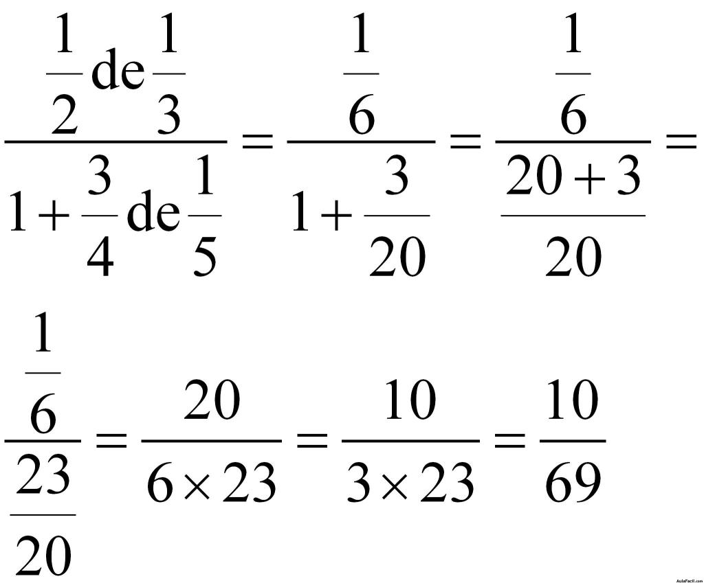 Problemas con Fracciones
