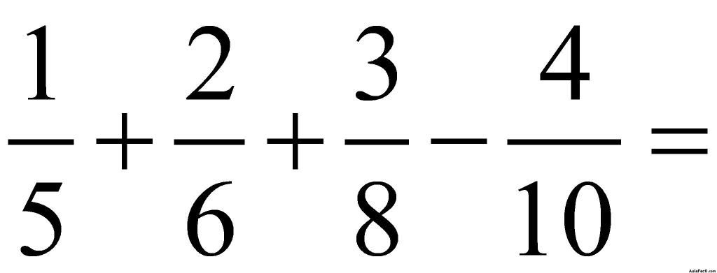SUMAR Y RESTAR FRACCIONES CON DENOMINADORES DIFERENTES: