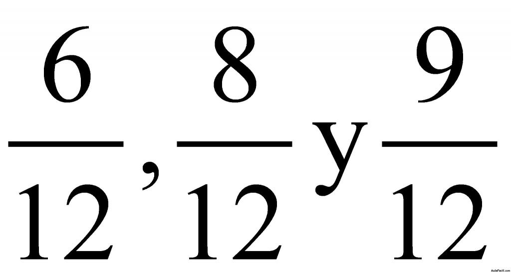 Fracciones Equivalentes
