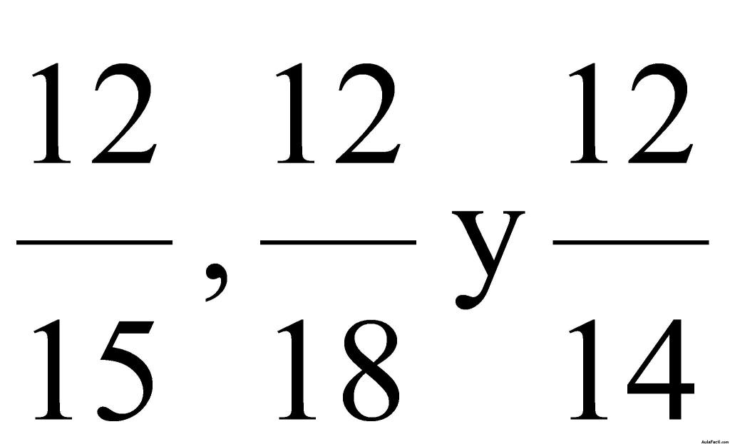Fracciones Equivalentes