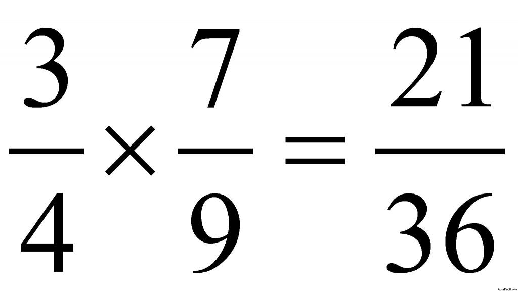 Resultado de imagen de producto de fracciones