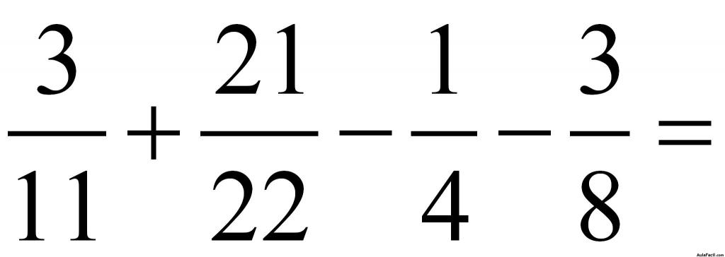 SUMAR Y RESTAR FRACCIONES CON DENOMINADORES DIFERENTES: