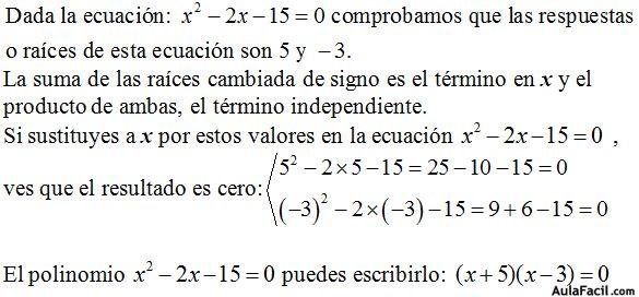 Ecuaciones de Tercer, quinto, sexto ... Grado