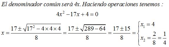 Ecuaciones de Segundo Grado