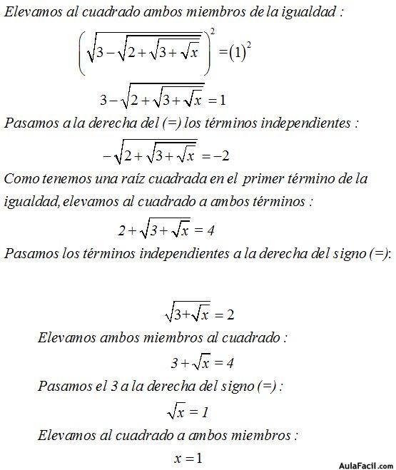 Ecuaciones de Segundo Grado