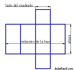 prisma regular de base cuadrangular