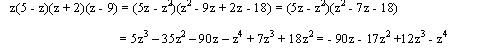 Multiplicación algebraica (multiplicaciones susecivas)