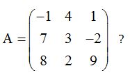 matrices y determinantes