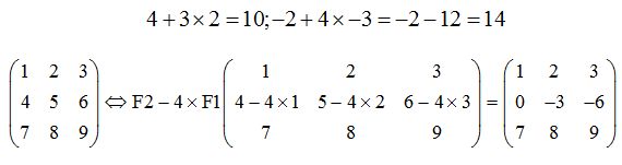 Ejercicios resueltos rango de matrices por Gauss