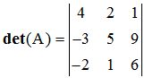 matrices y determinantes