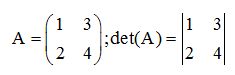 matrices y determinantes