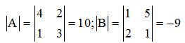 matrices y determinantes