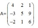 matrices y determinantes