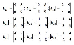 matrices y determinantes