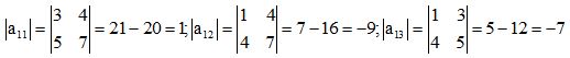 matrices y determinantes