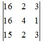 matrices y determinantes