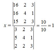 matrices y determinantes