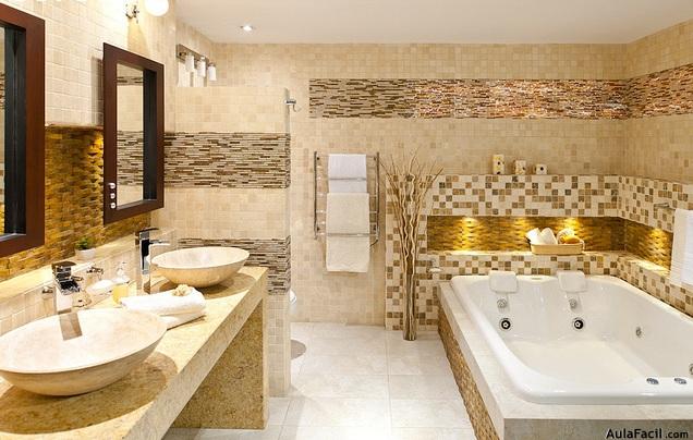 baño dorado