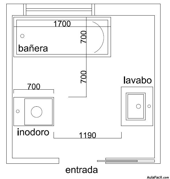 plano de baño