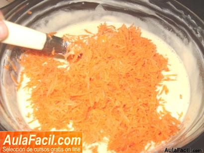 Pastel de Zanahoria con Pasas