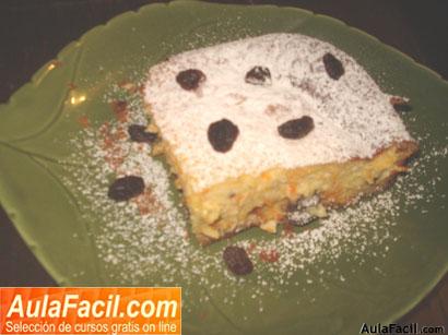 Pastel de Zanahoria con Pasas