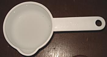 taza de agua