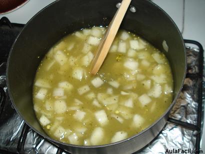 Caldo de hiervas