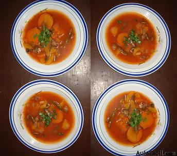 PLATILLO DE SOPA CAMPESINA