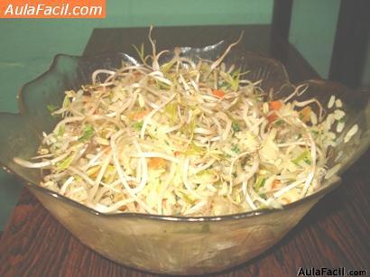 Pilaf de arroz con zanahorias