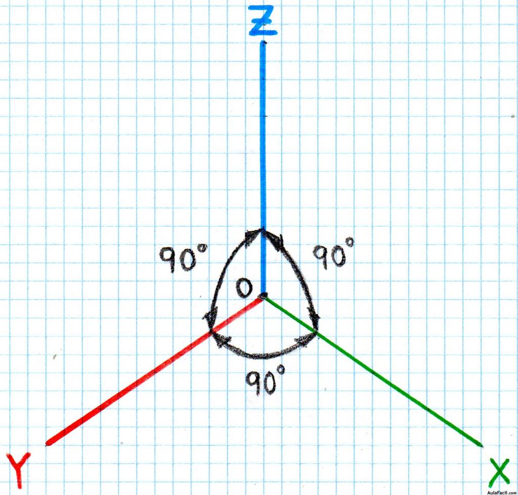 Figura 1. Ejes de referencia