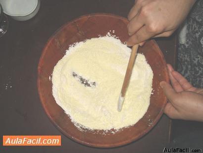 cocina con piña