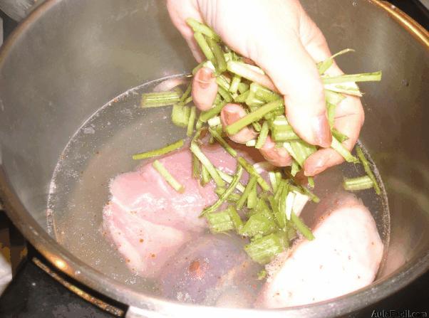 Limpiamos las verduras