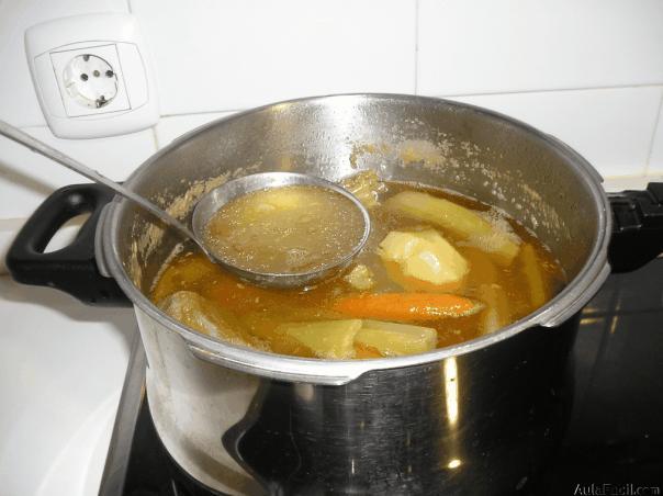 La sopa de puchero